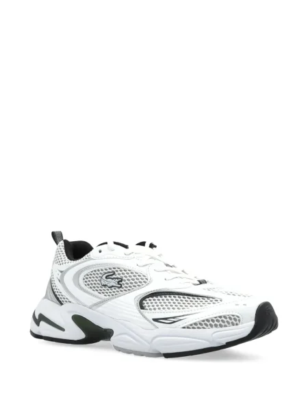 Sneakerși Lacoste plasă alb