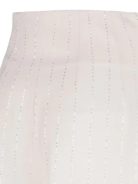 Pantaloni Nissa alb