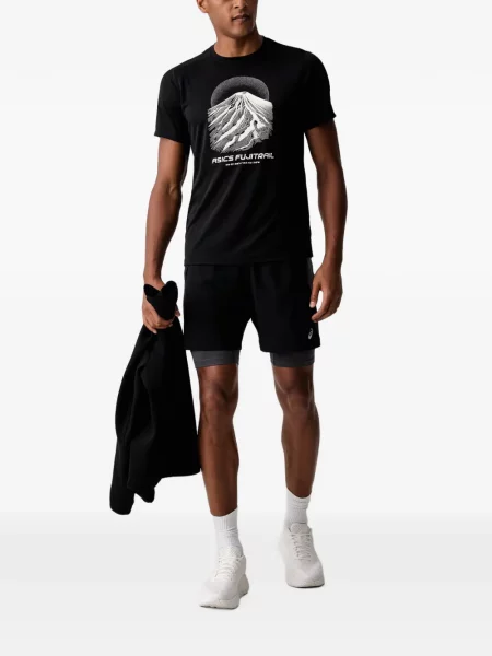 Ciclism pliabil pantaloni scurți Asics negru