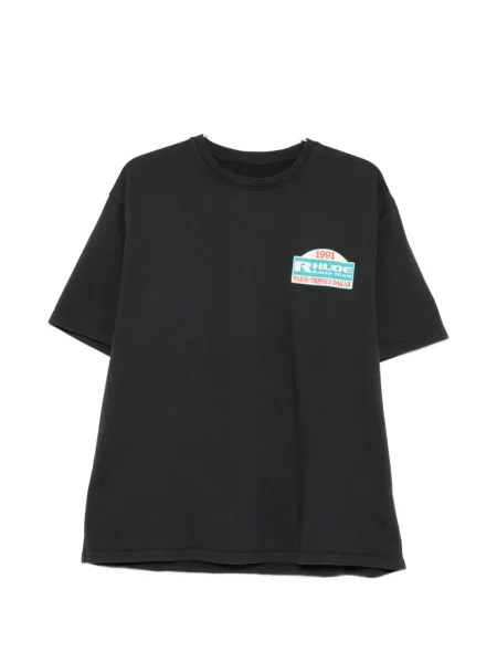 Tricou Rhude cu imagine negru