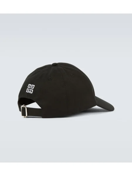 Czapka z daszkiem Givenchy z logo czarna