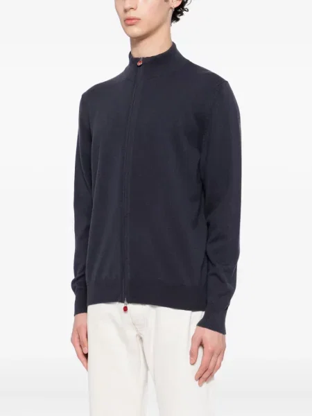 Pulover Kiton cu imagine albastru