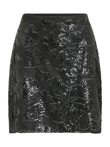 VILA Fustă VILACEY' negru