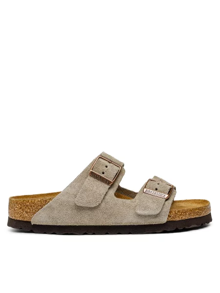 BIRKENSTOCK Papucs Arizona taupe barna