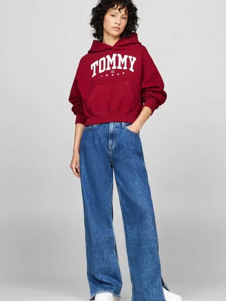 Худи Tommy Jeans красное