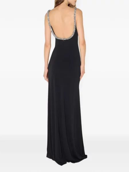 Rochie Elisabetta Franchi din jerseu negru