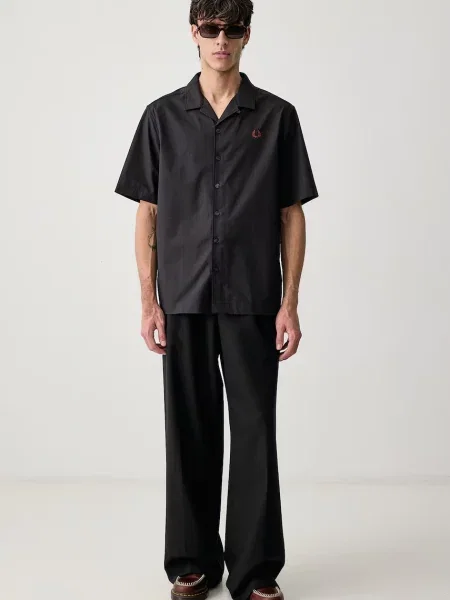 Fred Perry koszula granatowa