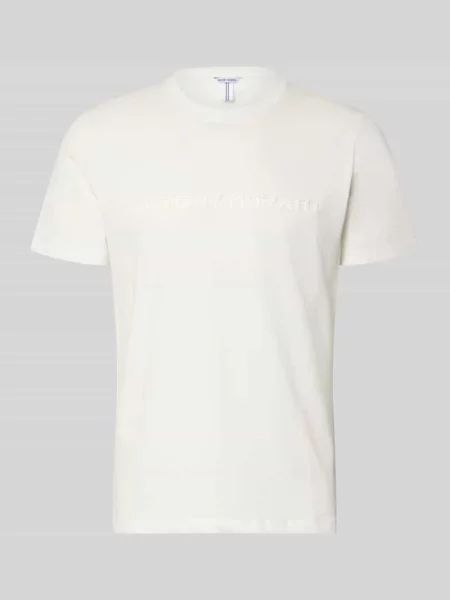 T-shirt z nadrukiem z logo Antony Morato biała