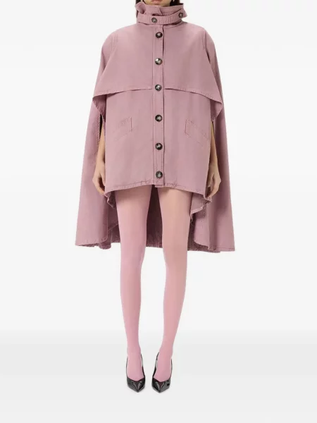 Geacă Blumarine din canvas roz