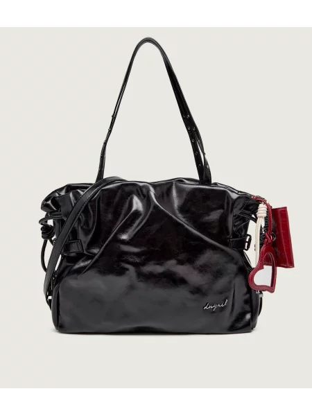 Desigual Shopper táska Galaxy Lifta fekete