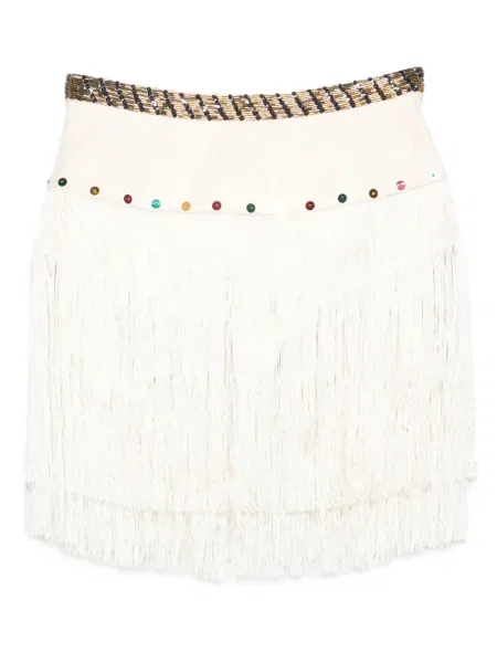 Fusta mini Bode cu franjuri