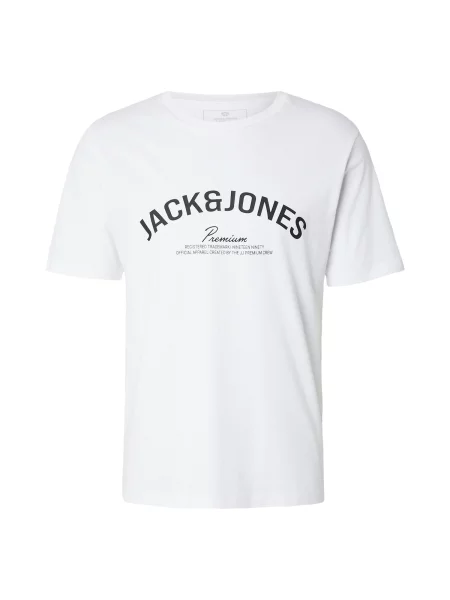 Jack & Jones Premium Tricou JPRBLATommy negru alb