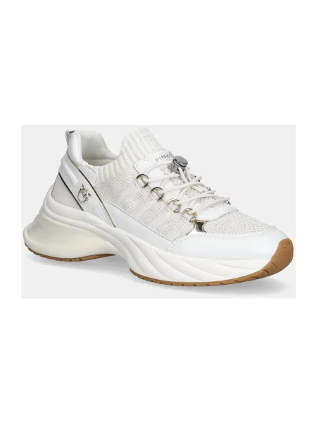 Sneakersy Pinko skórzane białe