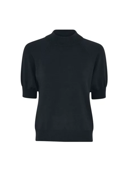 Dzianinowy sweter Bruuns Bazaar niebieski