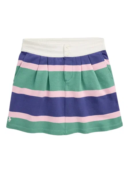 Spódnica dziecięca Polo Ralph Lauren niebieska