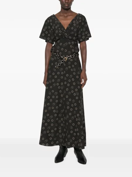 Rochie maxi Isabel Marant negru
