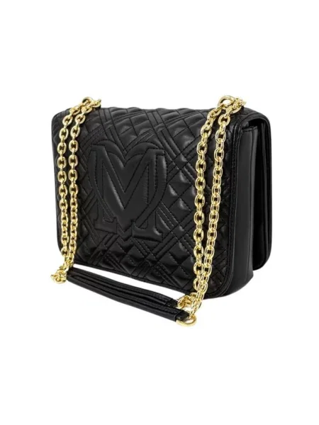 Torebka na łańcuszku Love Moschino czarna