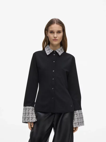 Karl Lagerfeld Tricou crem / deschis gri