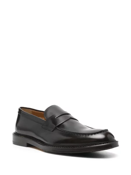 Pantofi loafer Doucal's din piele maro