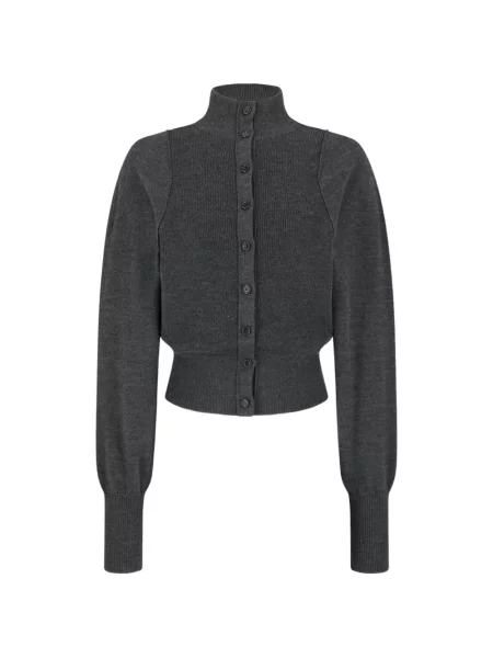 Cardigan Amomento de lână gri
