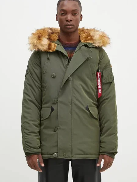 Kurtka Alpha Industries zielona