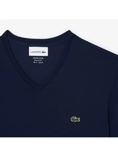 Футболка Lacoste синя