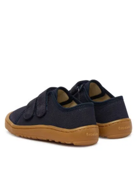 Froddo papuče za djecu BAREFOOT CANVAS plava