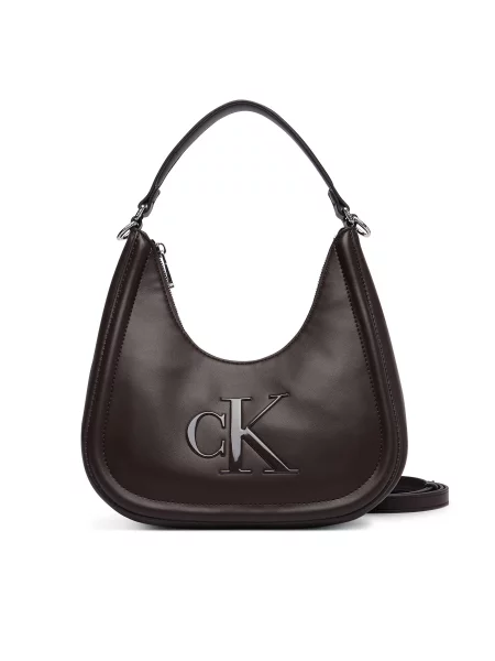 Kabelka Calvin Klein hnědá