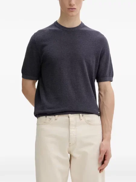 Πλεκτό polo Marc O'polo μπλε