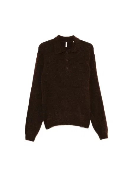 Moherowa koszulka Sunflower brązowa