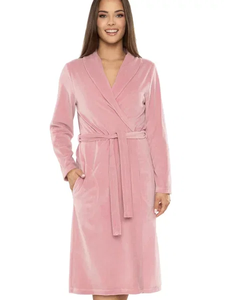 Vivisence Dlouhý župan pink