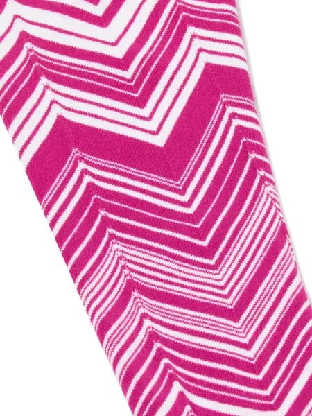 Legginsy dziecięce Missoni różowe