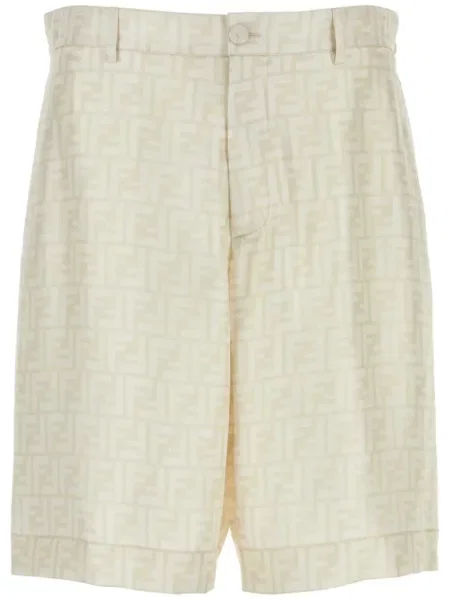 Pantaloni scurți Fendi de mătase