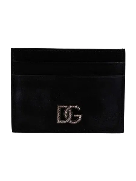 Portfel Dolce And Gabbana skórzany czarny