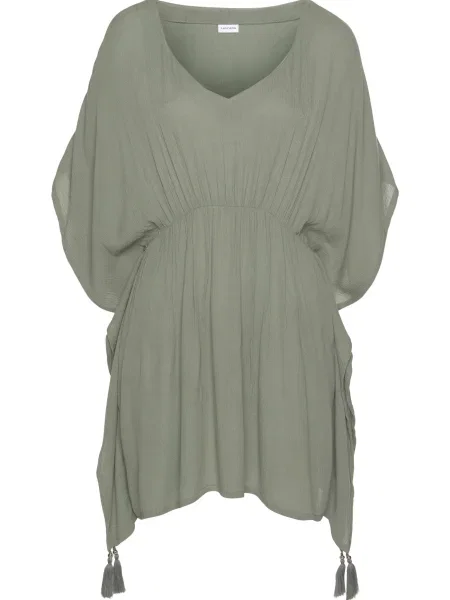 LASCANA Dolga srajca oliva