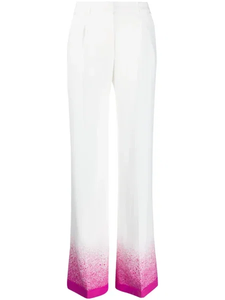 Pantaloni Off-white alb