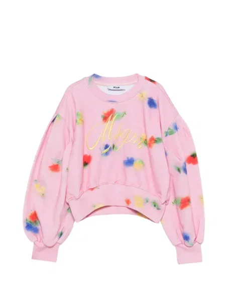 Bluza dziecięca Msgm różowa