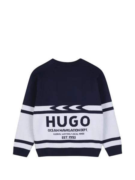 Sweter dziecięcy Hugo niebieski