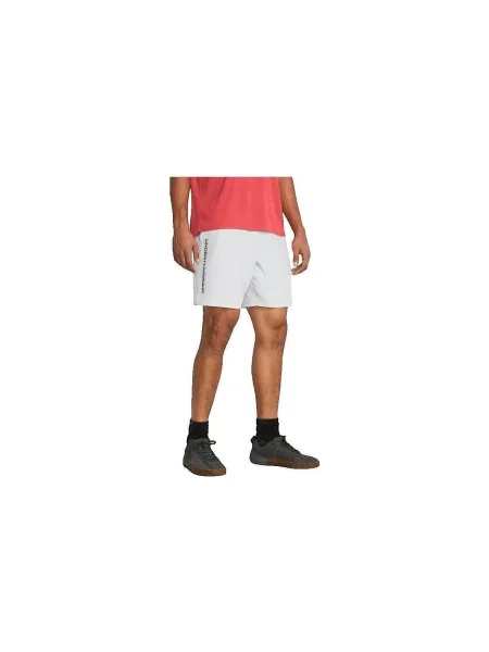 Pantaloni Under Armour cu autograf gri