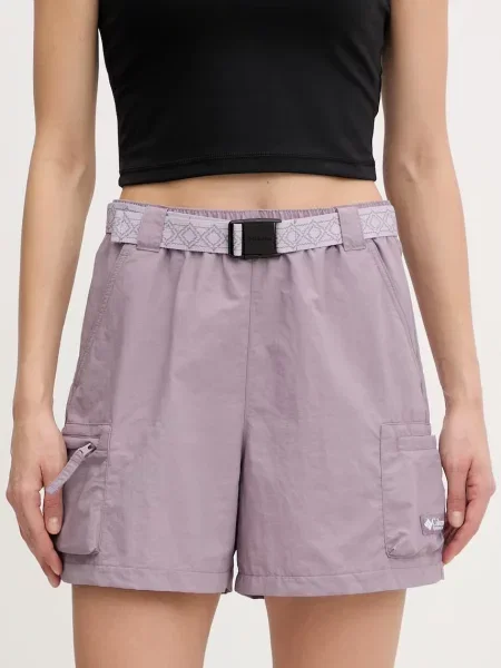 Columbia szorty sportowe Sequoia Grove fioletowe