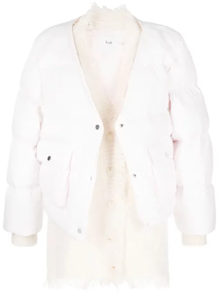 Kurtka puchowa B+ab różowa