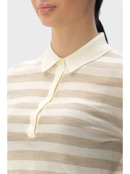 Поло Boss бежевое