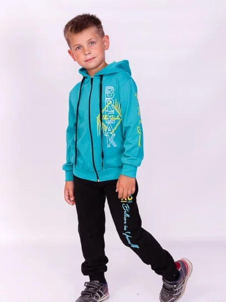 Дитячий Спортивний костюм Носи своє блакитний