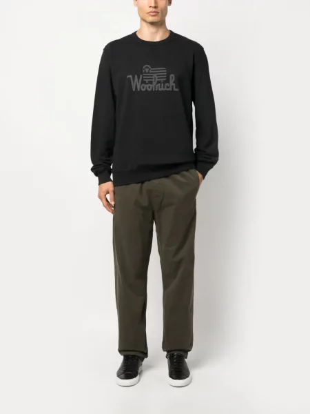 Kelnės Woolrich su sagtimis žalia