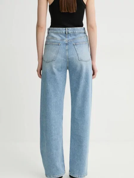 Day Birger et Mikkelsen jeansy Cai high waist niebieskie