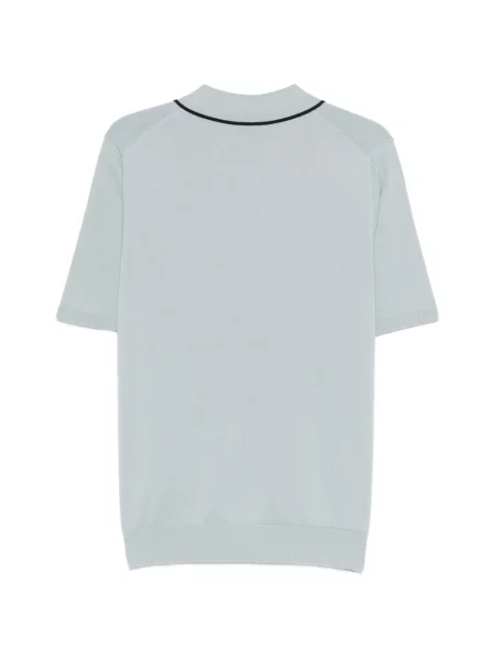 Polo Ps Paul Smith cu autograf albastru