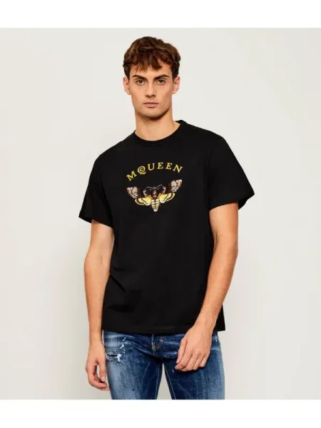 Alexander McQueen Tricou negru