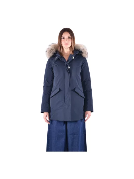 Parka Woolrich niebieska