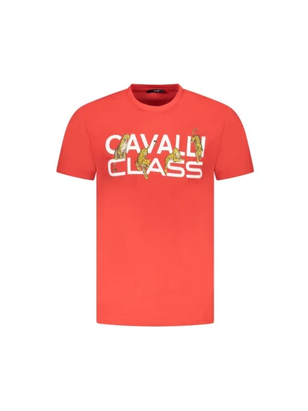 Koszulka Cavalli Class czerwona