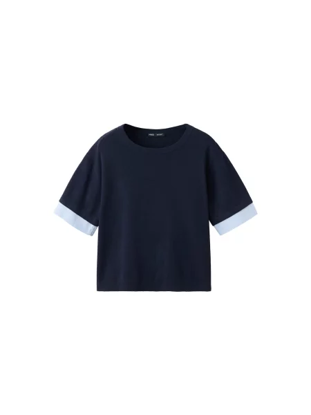 MANGO Pulover BIBOY bleumarin / deschis albastru